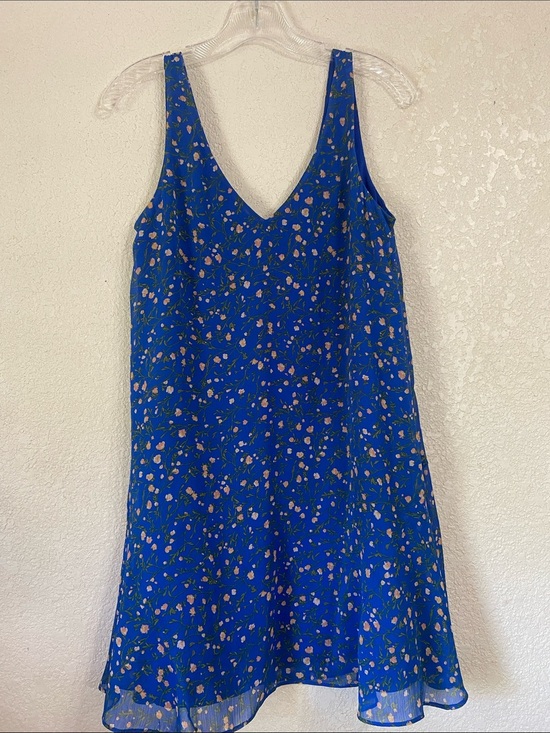 Charles Henry Dresses & Skirts - Charles Henry Royal Blue Floral Dress